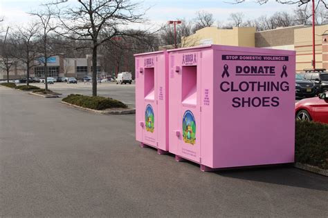 fake clothing donation boxes